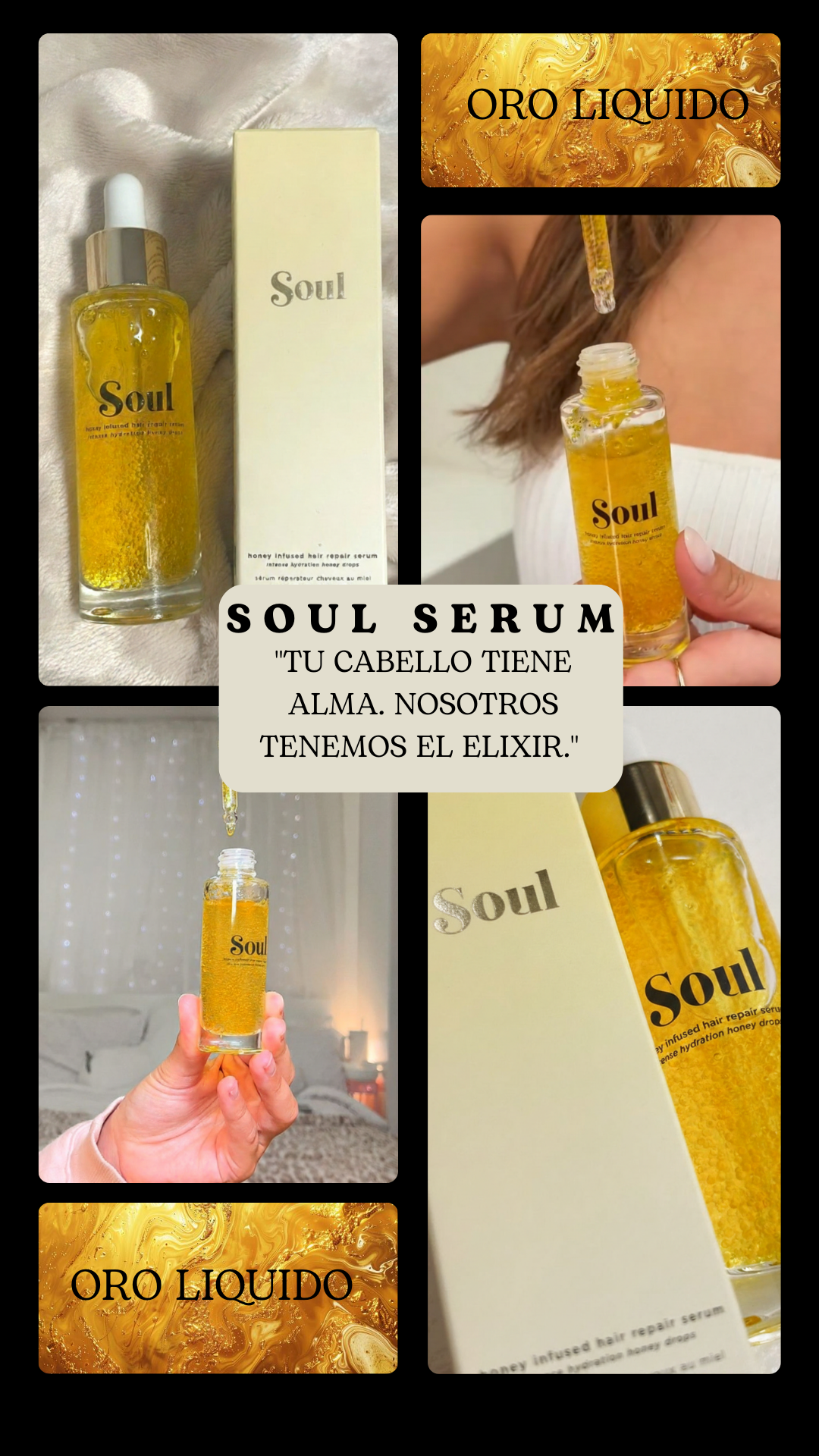 🌿💫SOUL SERUM✨🌿 -"No es solo aceite. Es el alma de tu cabello."